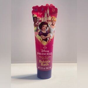 Disney Princess Cherry Blossom Scented Bubble Bath - Pink and Purple